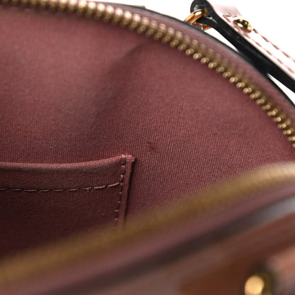 Louis Vuitton Vernis Alma BB Rose Velours 13 of 17
