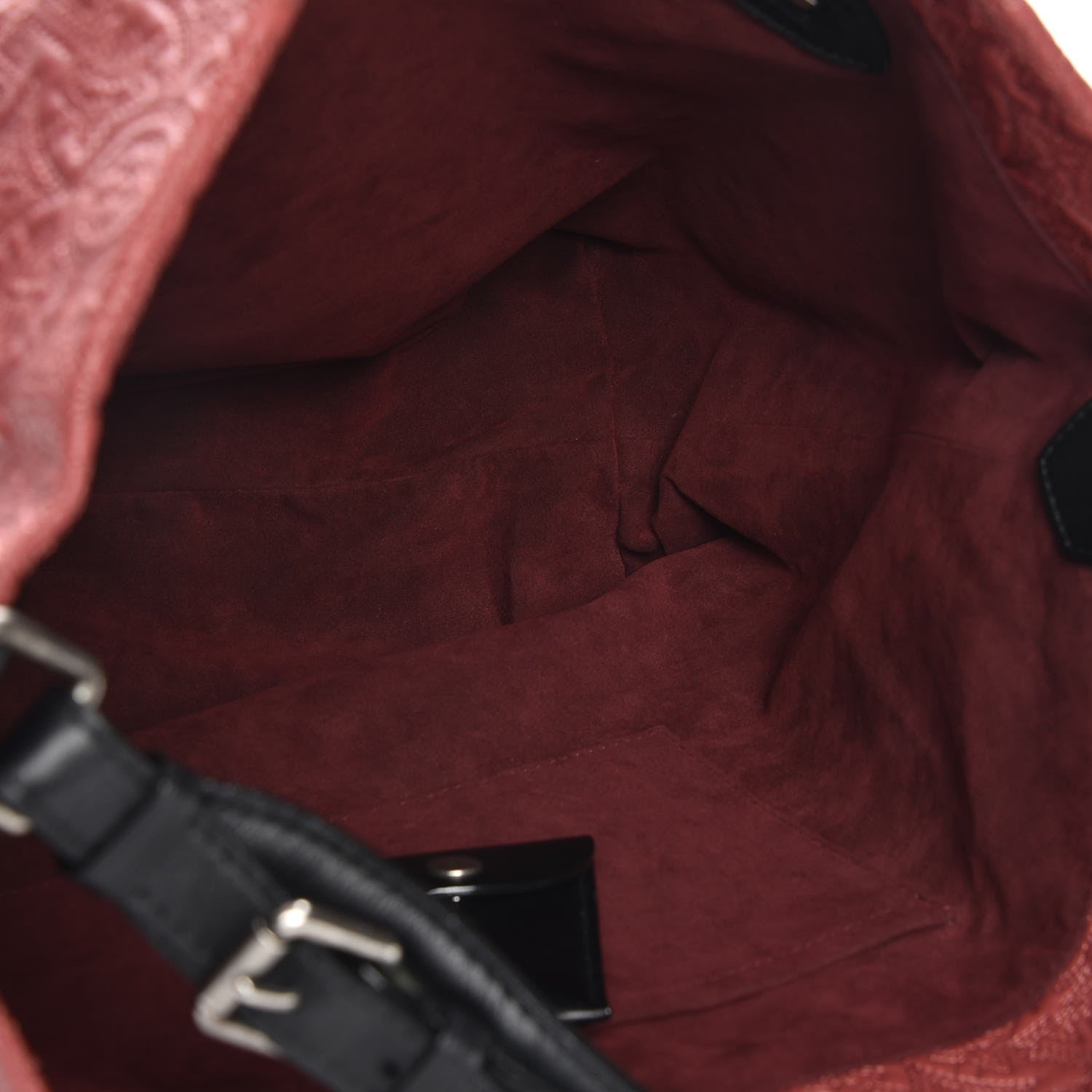 Louis Vuitton Monogram Lambskin Antheia Hobo PM Framboise 5 of 7