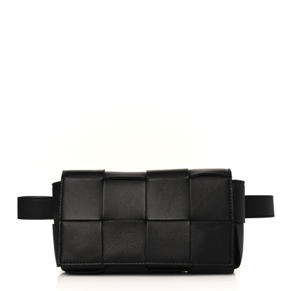 Bottega Veneta Nappa Maxi Intreccio The Belt Cassette Bag Black 1 of 9