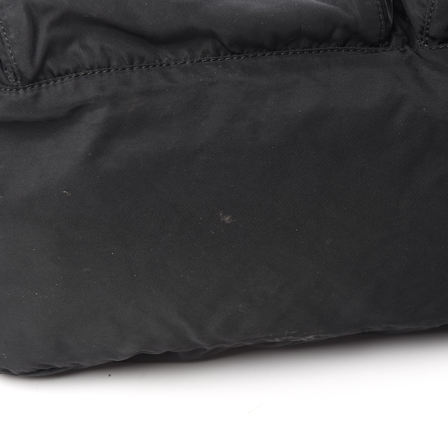 Prada Nylon Vela Messenger Bag Black 12 of 14