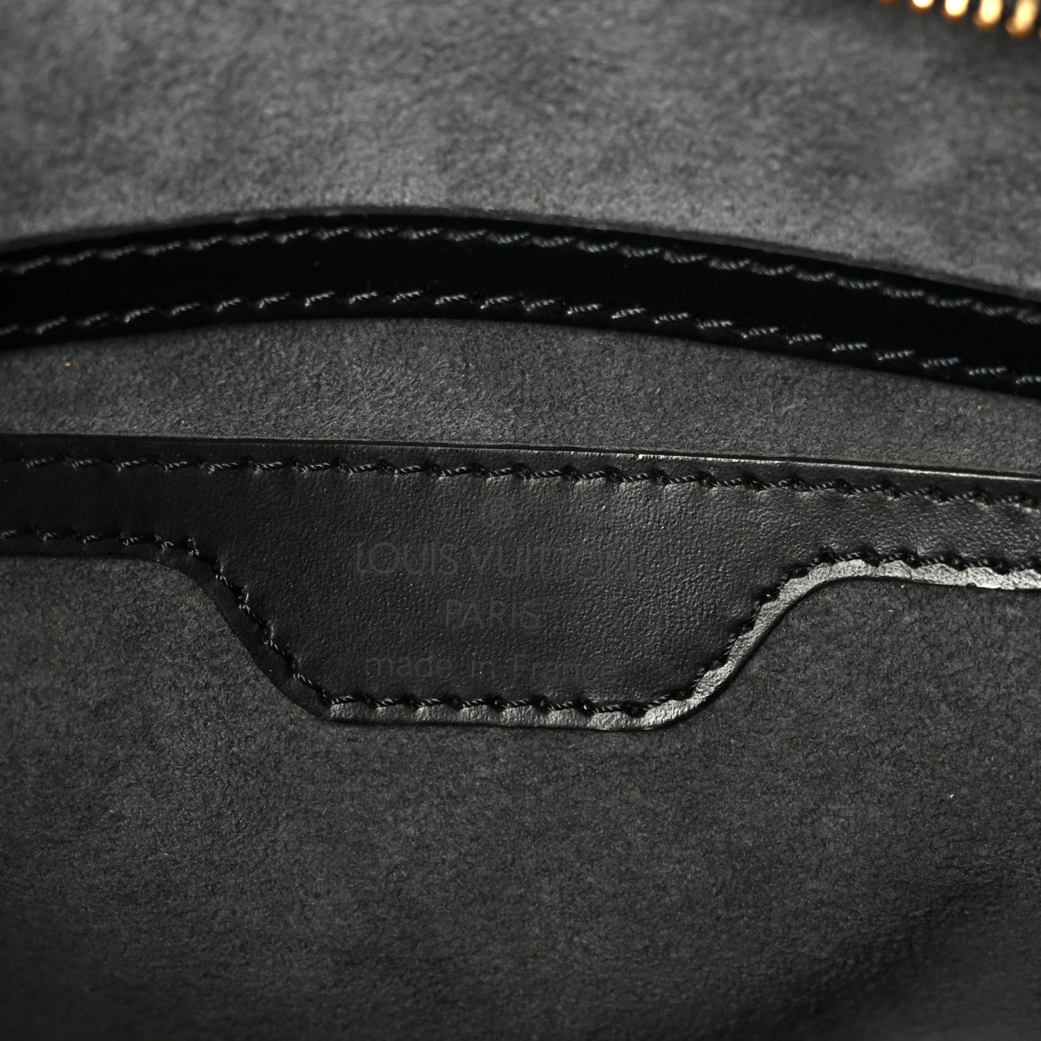 Louis Vuitton Epi Saint Jacques PM Black 5 of 9
