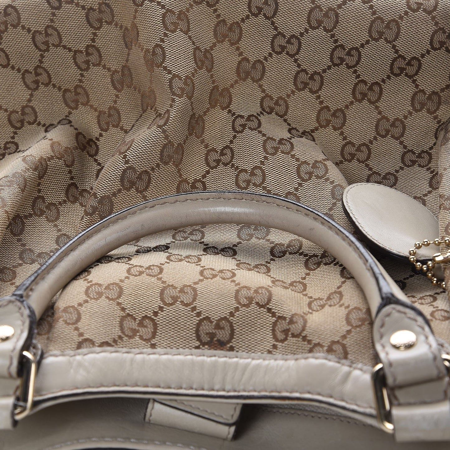 Monogram Medium Sukey Tote Off White