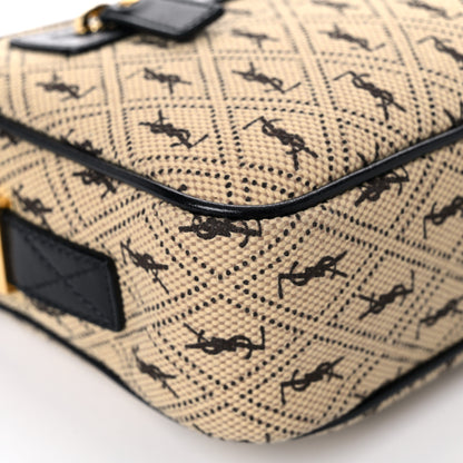 Saint Laurent Canvas Monogram All Over Camera Bag Beige 7 of 15