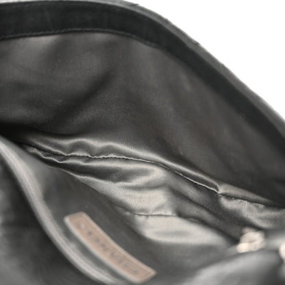 Chanel Distressed Lambskin Medium Leo Lion Flap Black 12 of 12