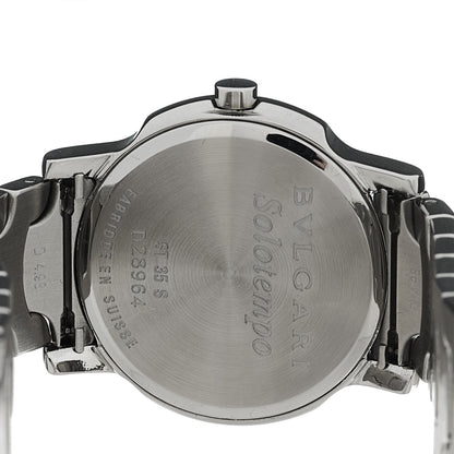 Bulgari Stainless Steel 35mm Solotempo Quartz Watch White 4 of 4