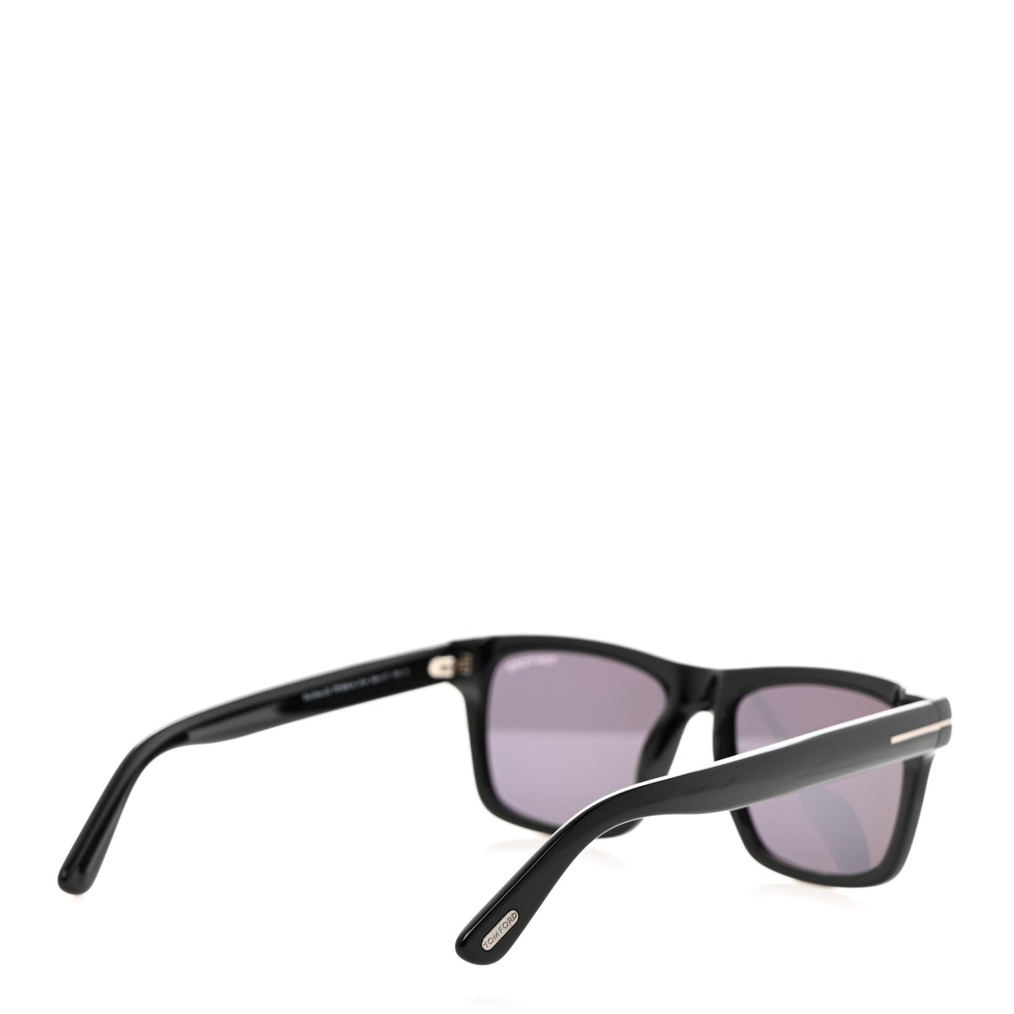 Acetate Buckley-02 Square Sunglasses TF906-N Black