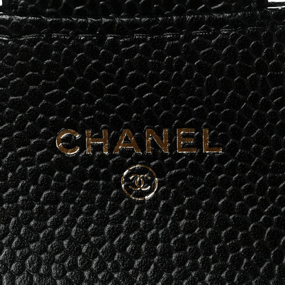 Chanel Caviar Quilted Flap Card Holder Black 6 of 8
