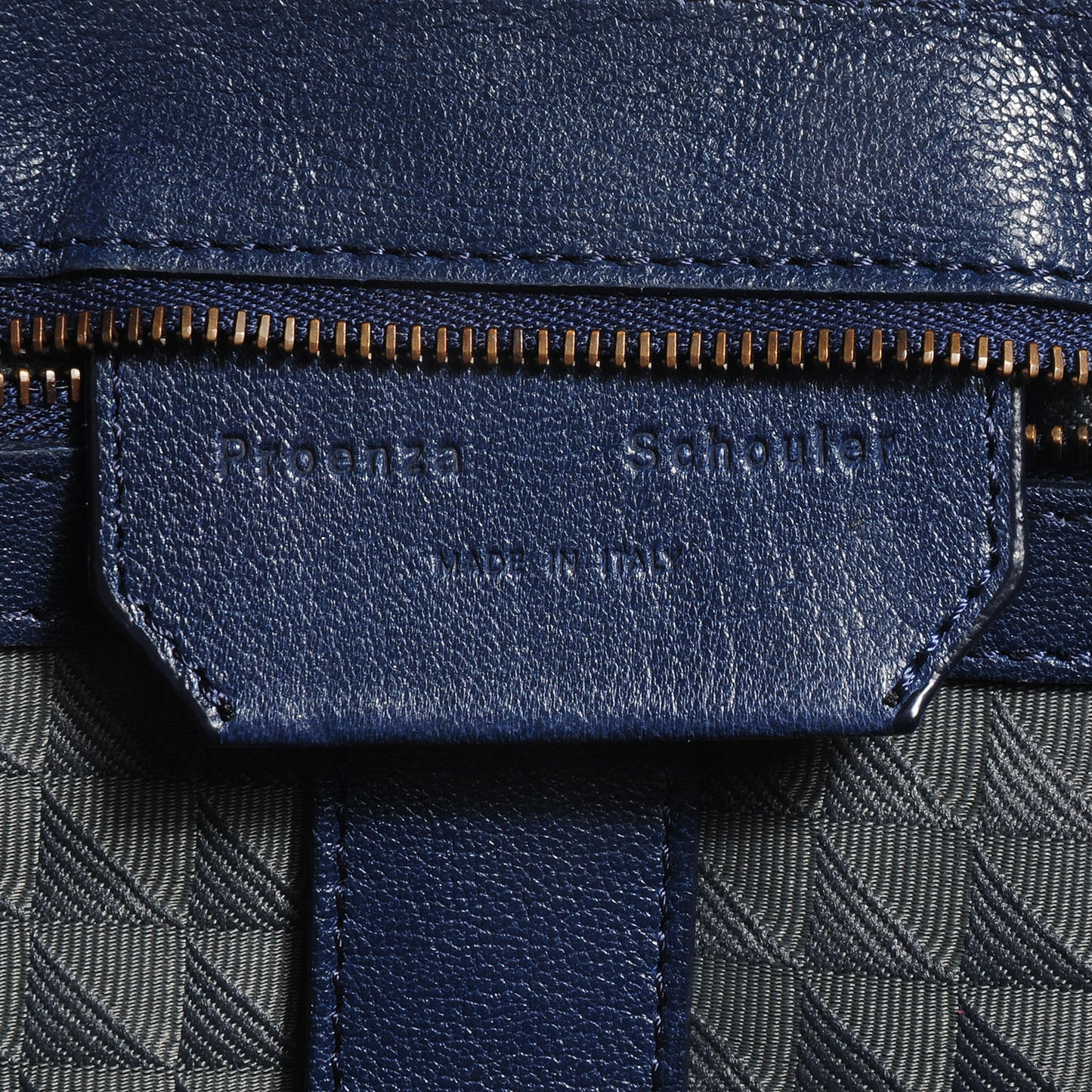 Lambskin PS1 Medium Satchel Marine