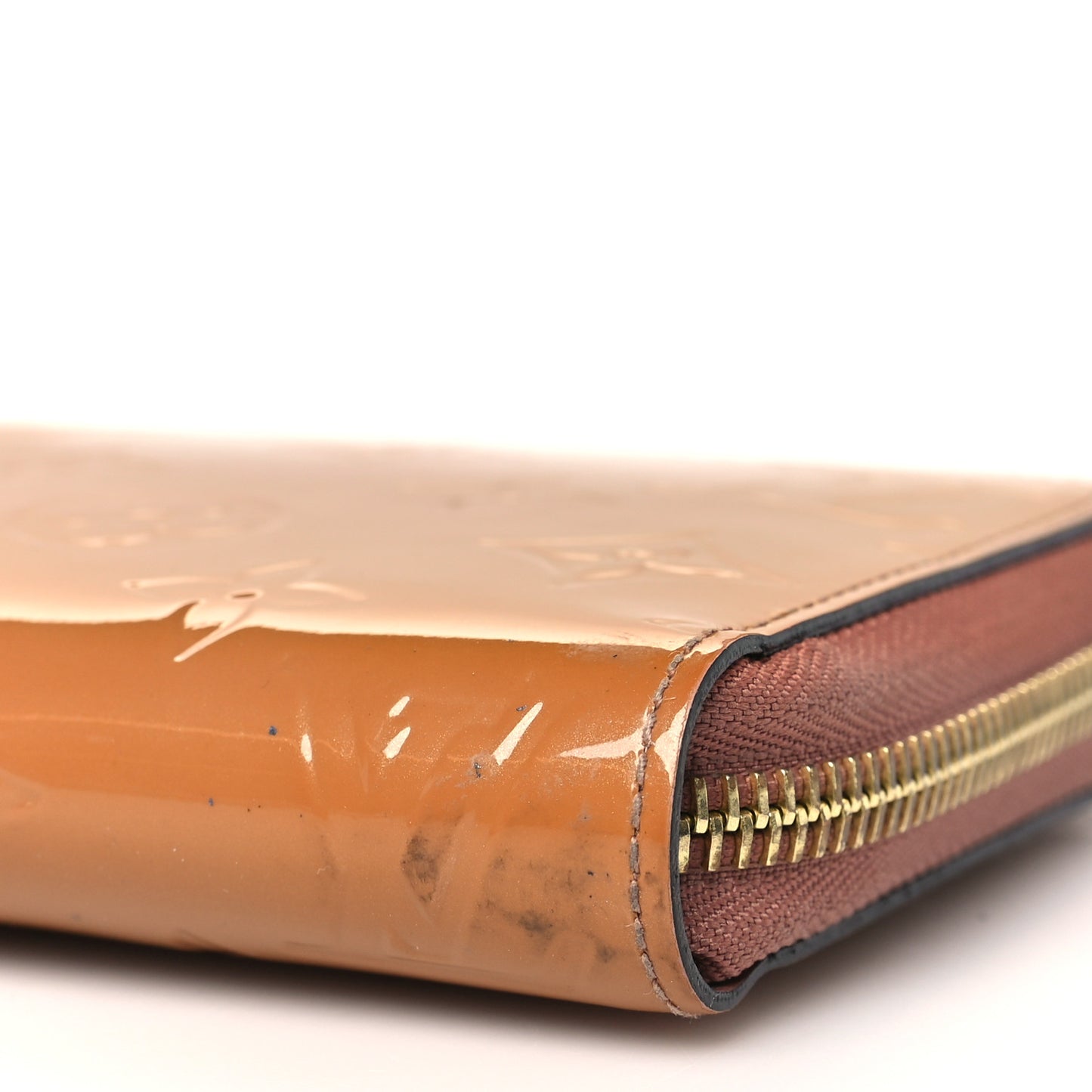 Vernis Zippy Wallet Rose Velours
