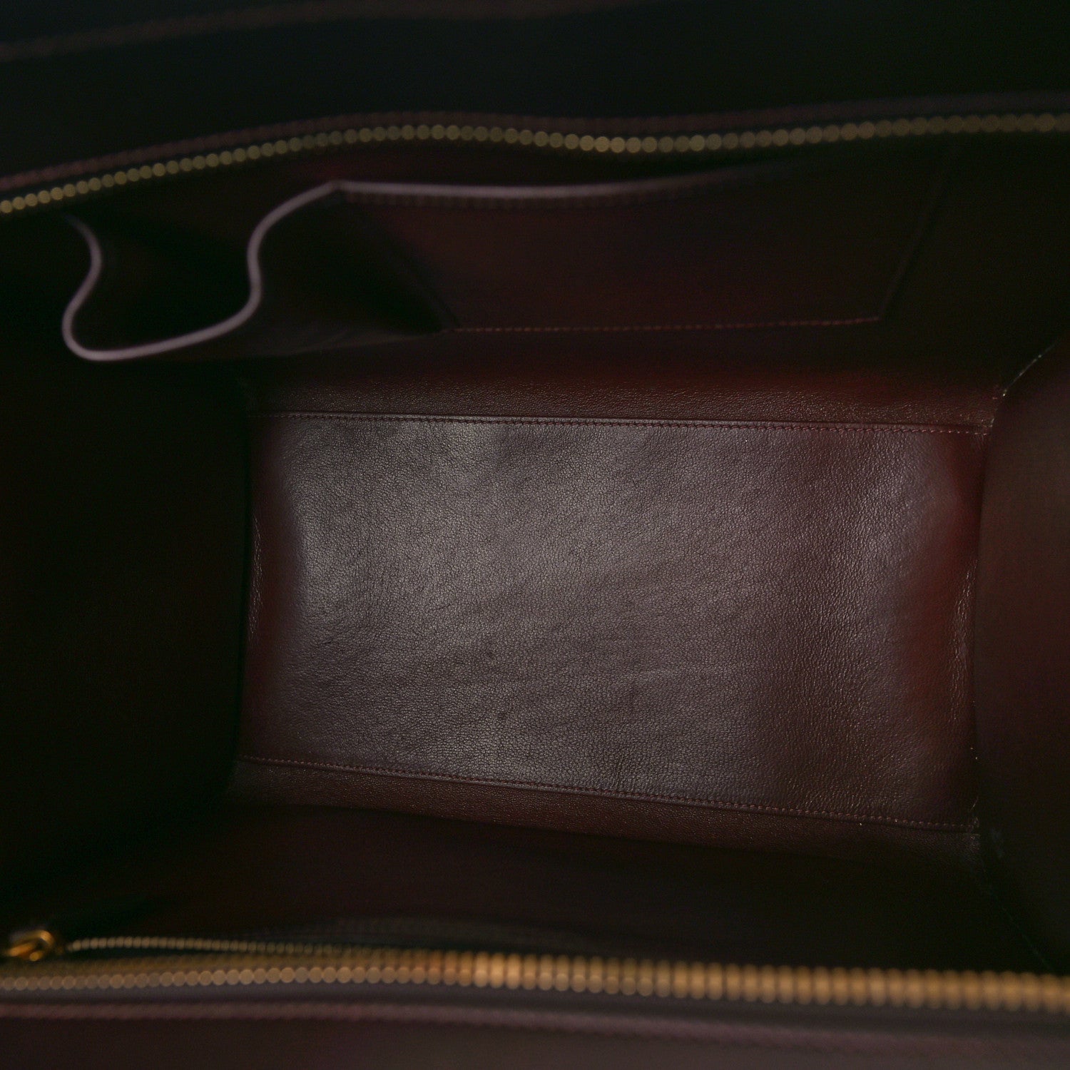 Celine Satin Calfskin Mini Tri-Color Luggage Purple Orchid 5 of 12