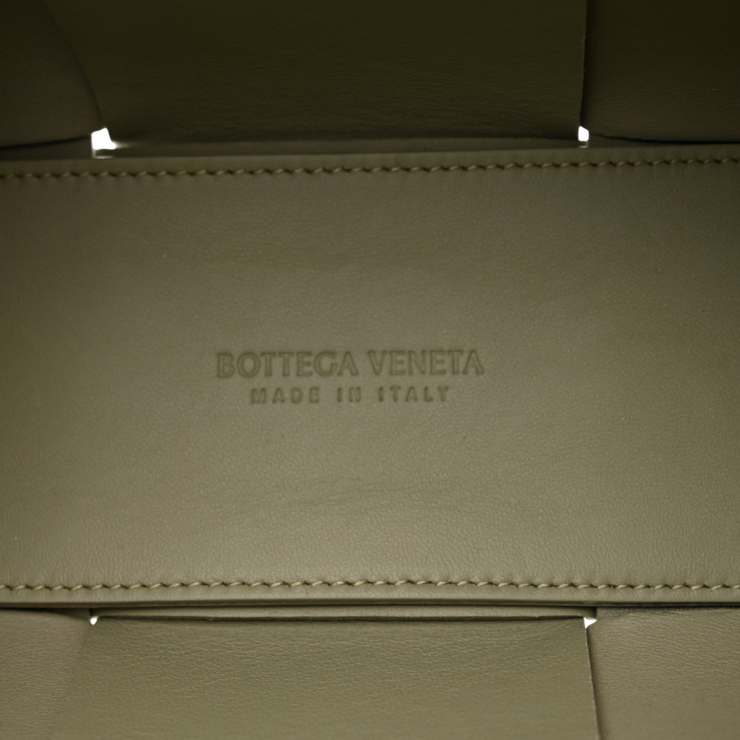 Bottega Veneta Grained Calfskin Maxi Intrecciato Mini Arco Tote Travertine 7 of 10