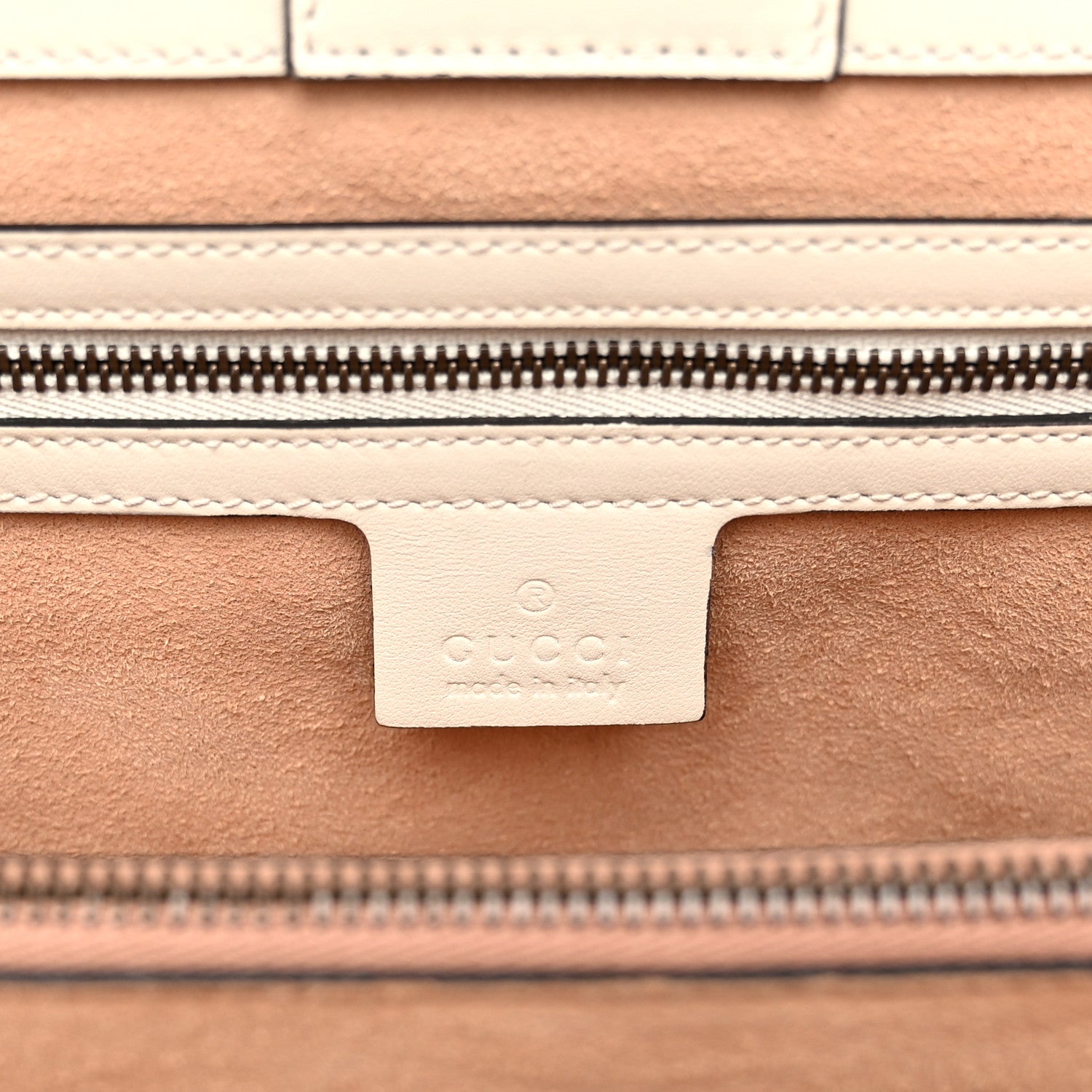 Gucci Calfskin Matelasse Medium GG Marmont Tote White 6 of 11