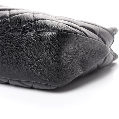 Chanel Caviar Quilted Timeless CC Soft Tote Black 9 of 9
