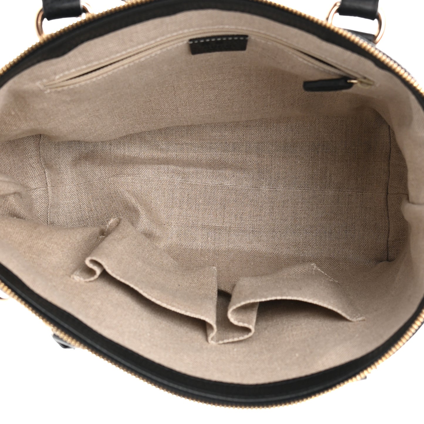 Dollar Calfskin GG Charm Satchel Black