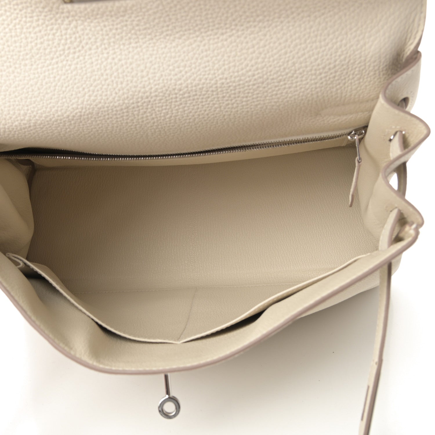 Hermes Togo Kelly Retourne 32 Craie 5 of 11