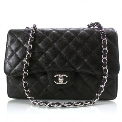 Chanel Caviar Jumbo Flap Black 1 of 11
