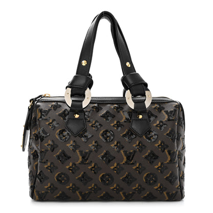 Louis Vuitton Monogram Sequins Eclipse Speedy 28 Black 1 of 9