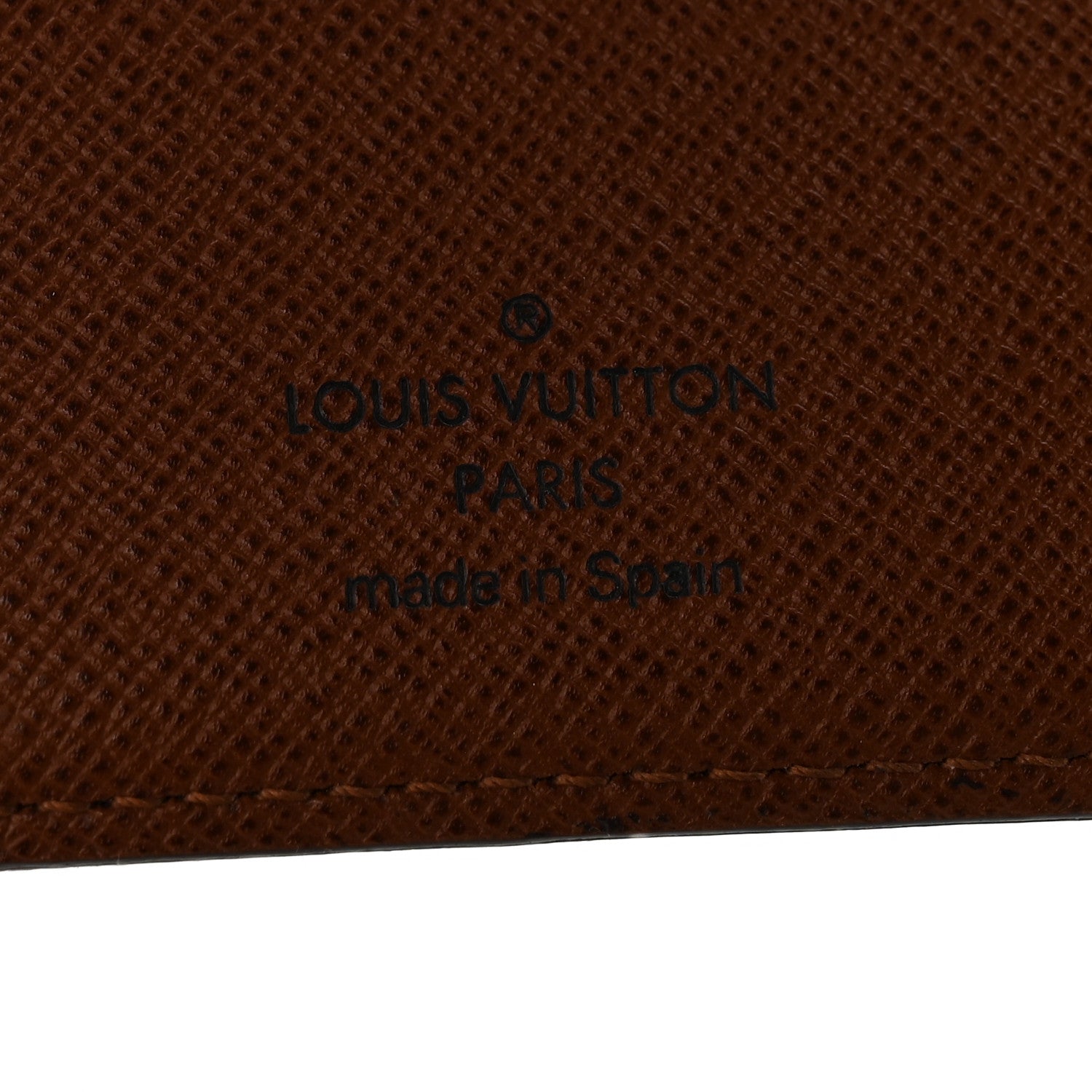 Louis Vuitton Monogram Checkbook Holder Case Wallet 6 of 10
