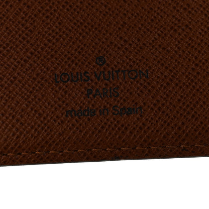 Louis Vuitton Monogram Checkbook Holder Case Wallet 6 of 10