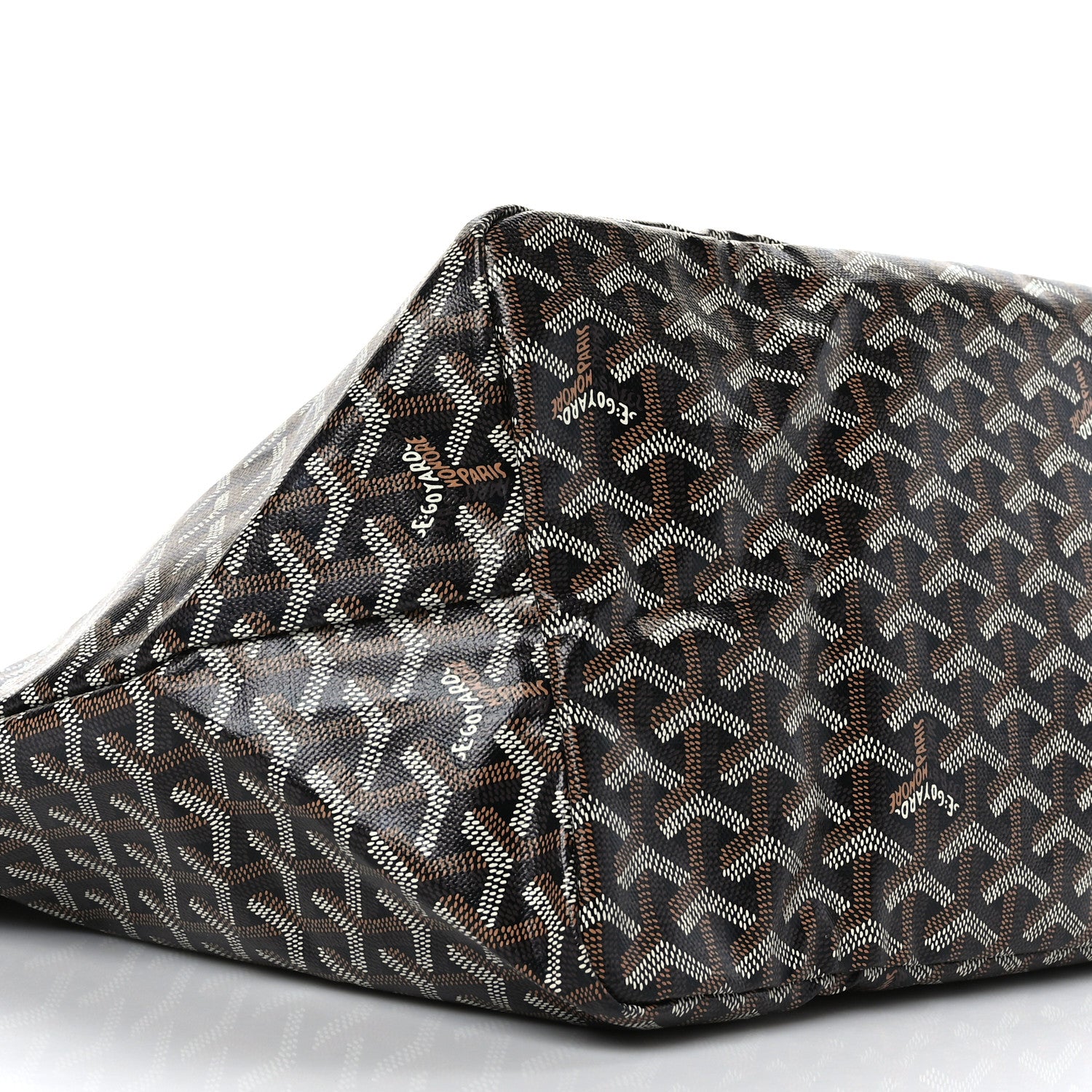 Goyard Goyardine Saint Louis GM Black Gold 10 of 11
