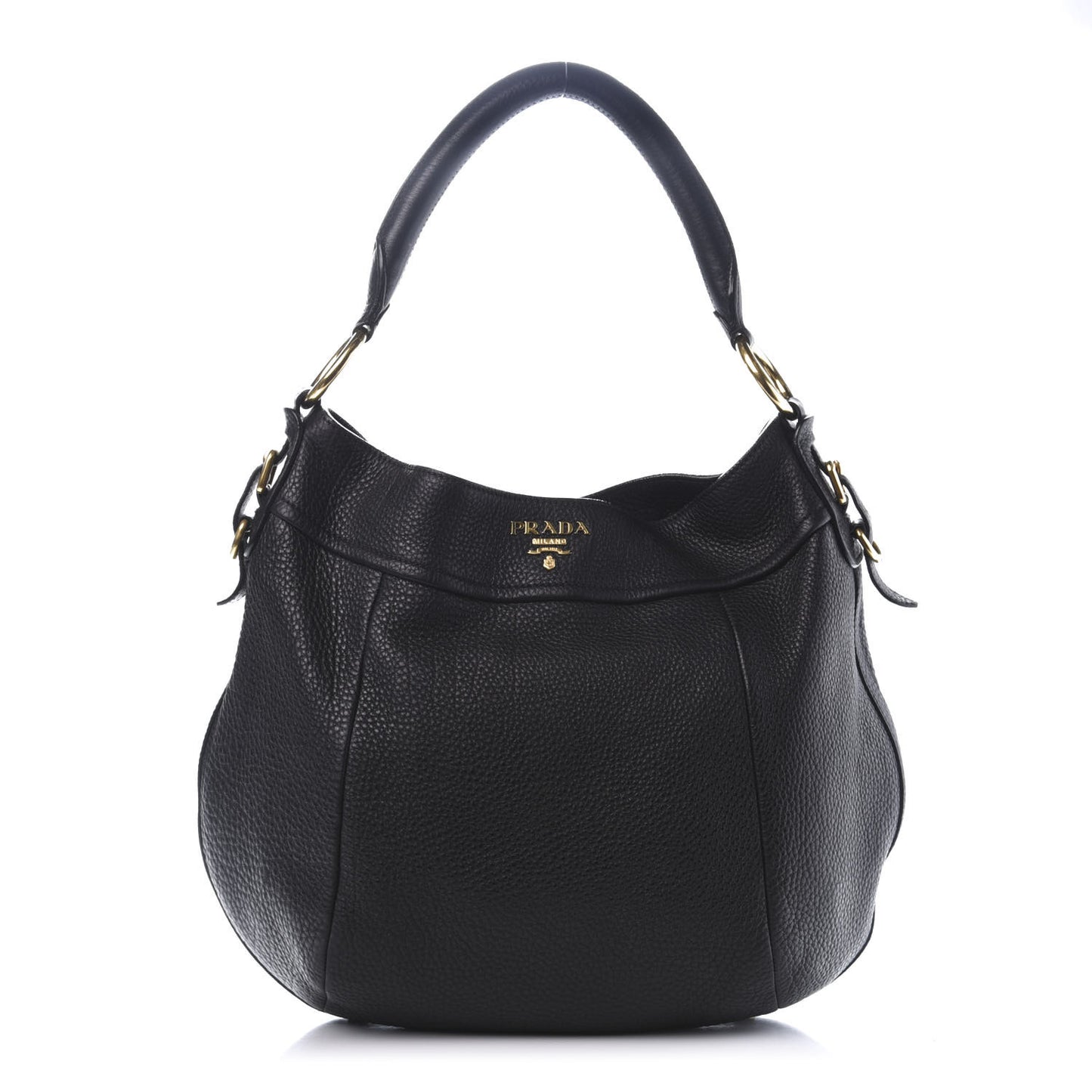 Vitello Daino Hobo Black
