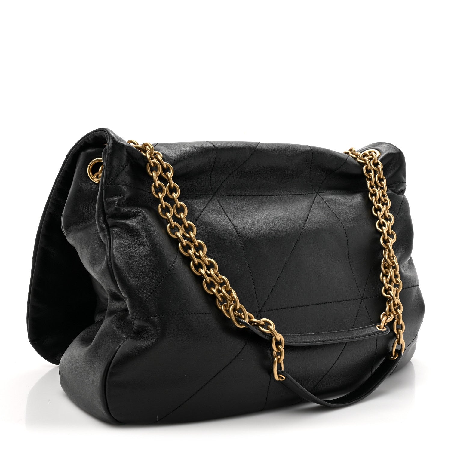 Saint Laurent Lambskin Matelasse Monogram Large Jamie 4.3 Black 3 of 10