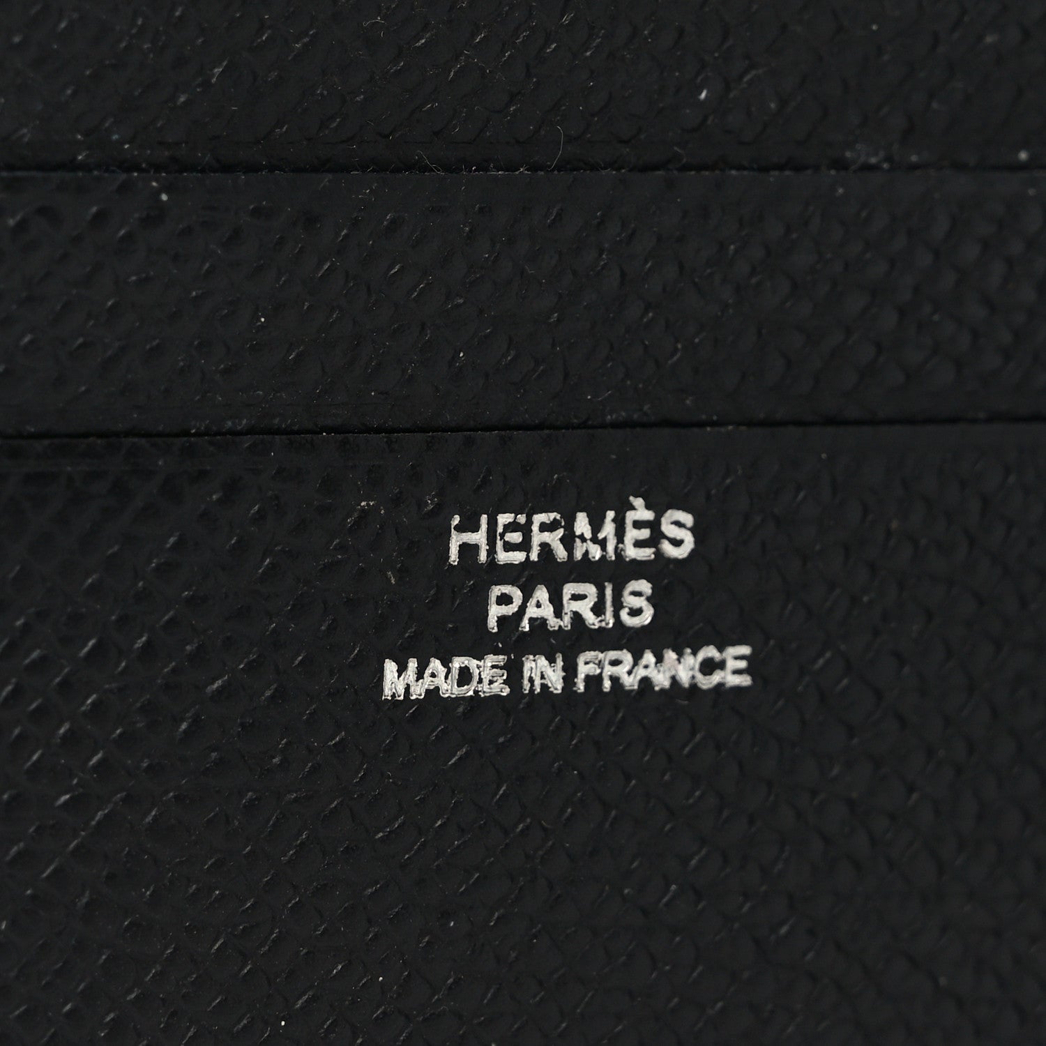 Hermes Epsom Citizen Twill Compact Wallet Black 6 of 7