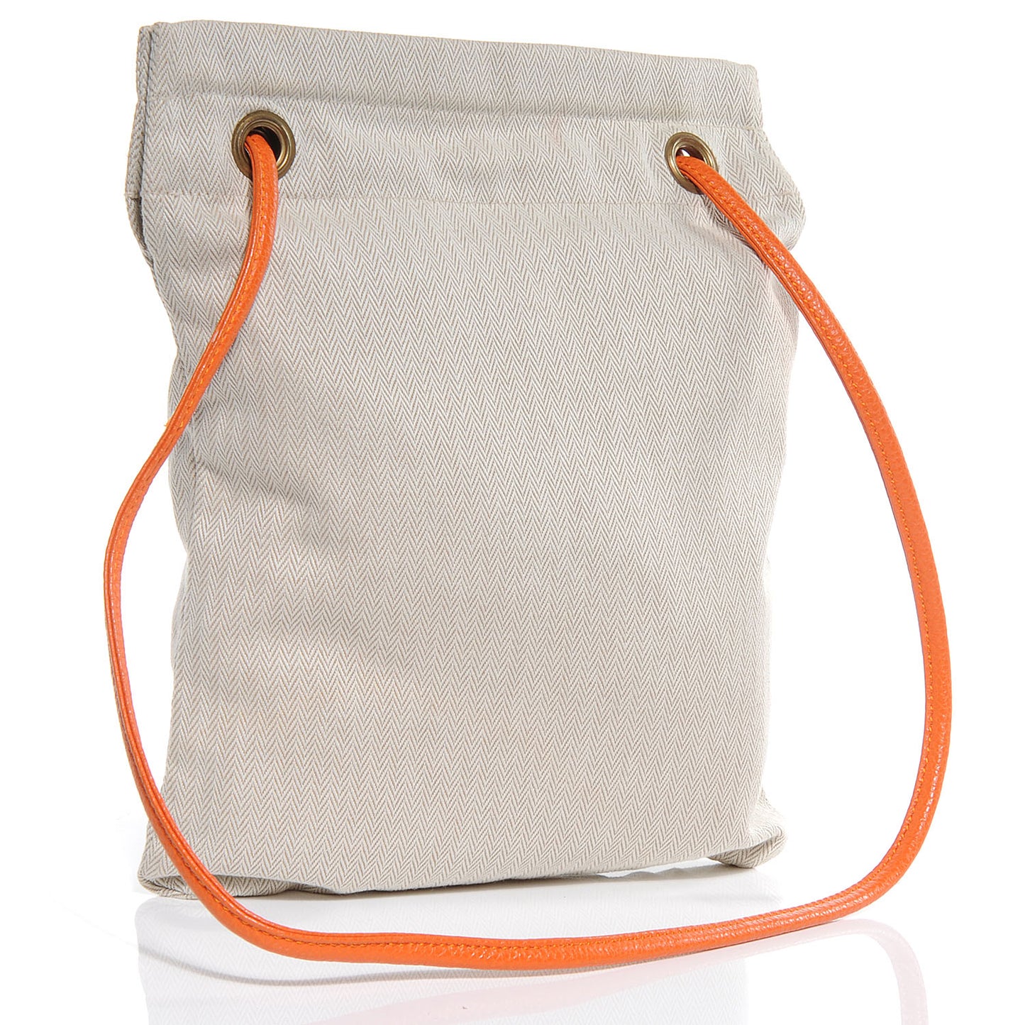 Cotton Aline Small Shoulder Bag Orange