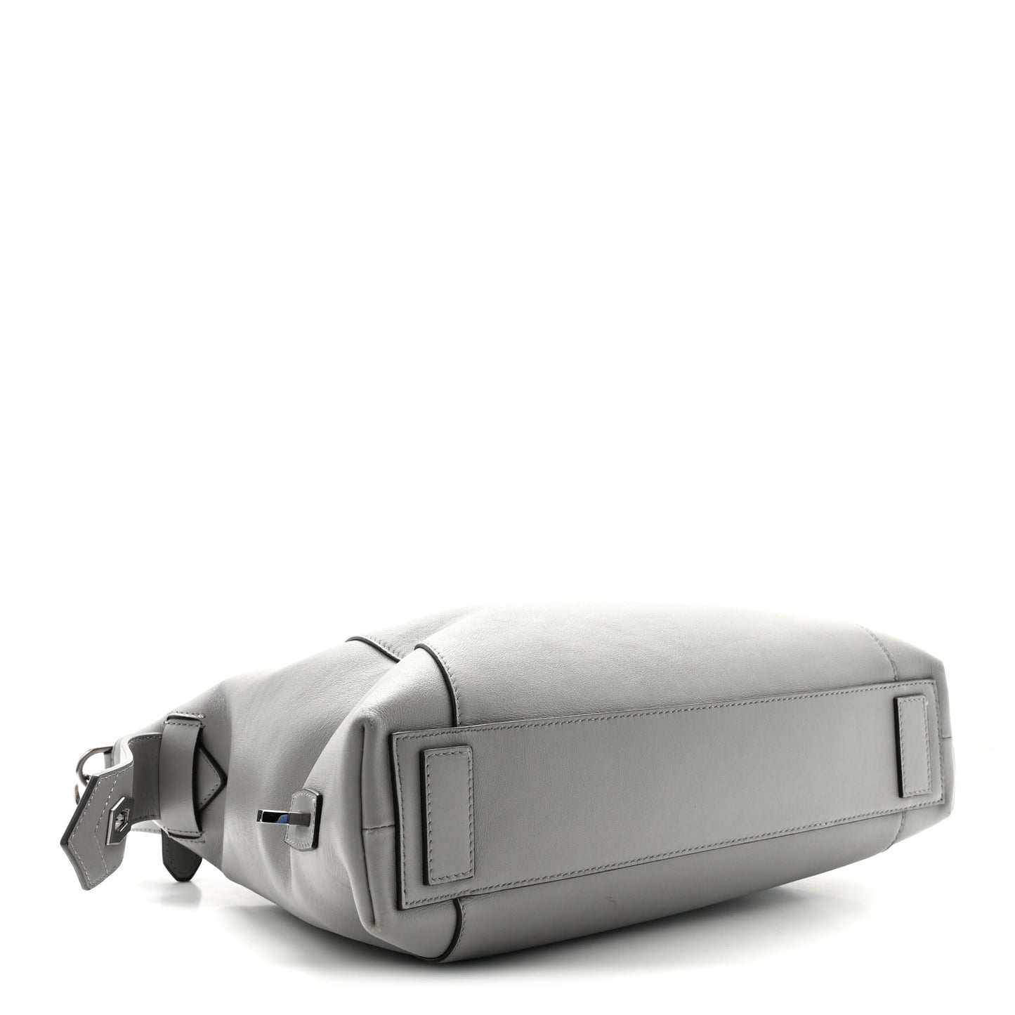 Calfskin Small Soft Antigona Pearl Grey