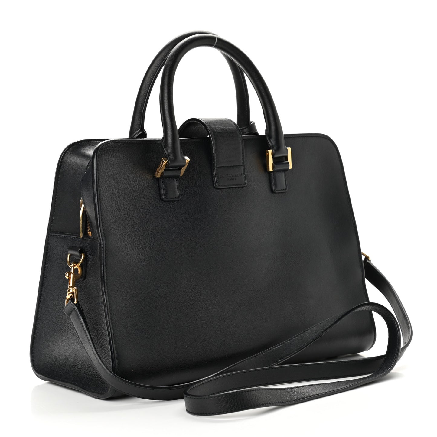 Smooth Calfskin Small Monogram Cabas Black