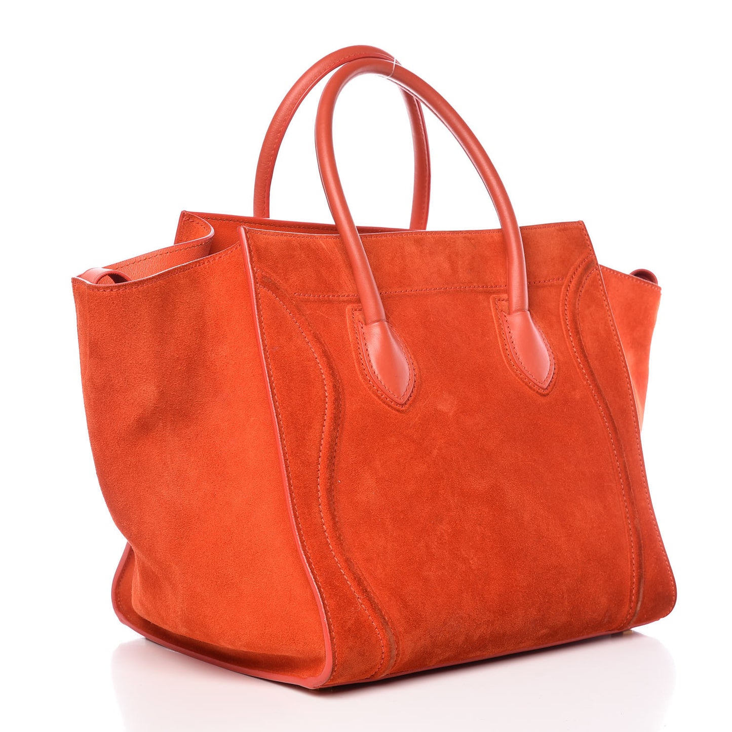 Nubuck Medium Phantom Luggage Bright Orange