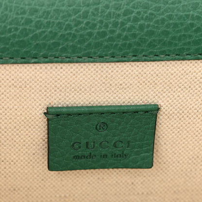 Gucci Calfskin Mini Dionysus Shoulder Bag Emerald 6 of 12