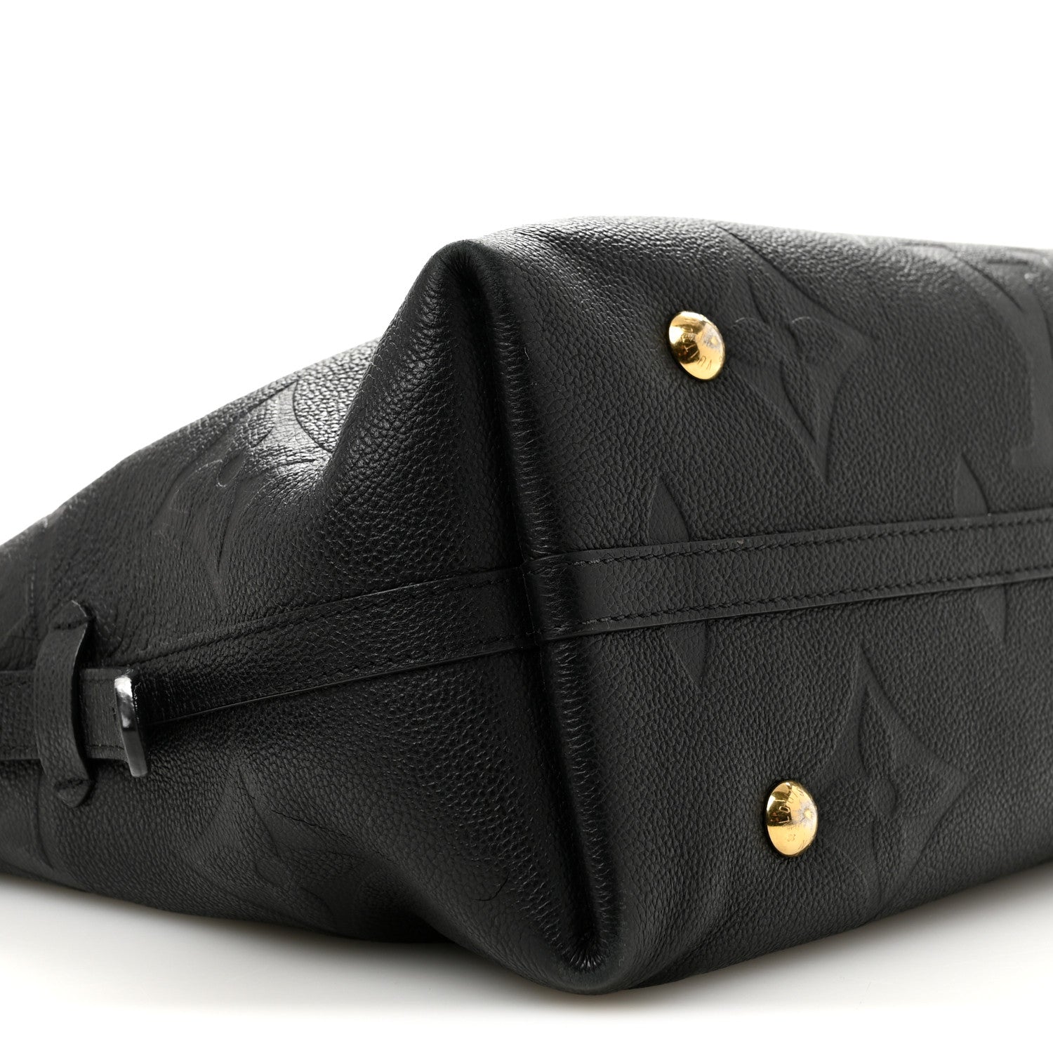 Louis Vuitton Empreinte Monogram Giant Carryall MM Black 9 of 15