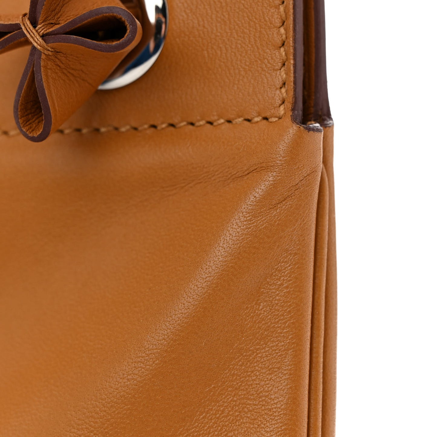 Milo Lambskin Swift Mini Aline Jaune D'or