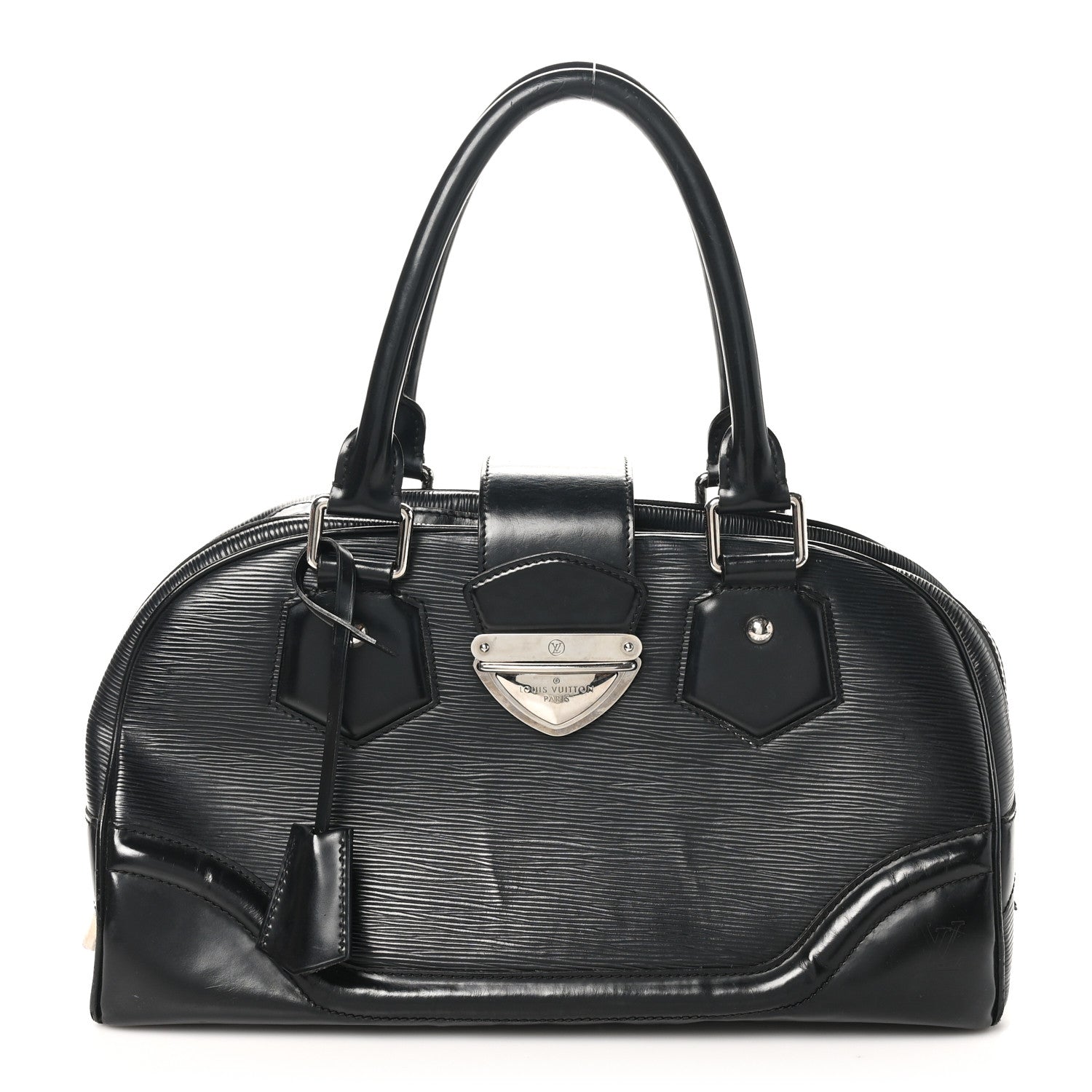 Louis Vuitton Epi Bowling Montaigne GM Black 1 of 9