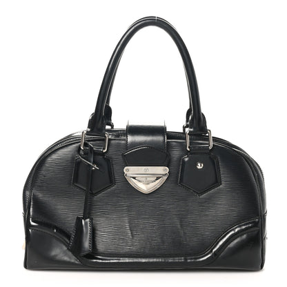 Louis Vuitton Epi Bowling Montaigne GM Black 1 of 9