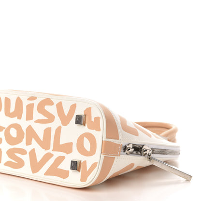 Louis Vuitton Graffiti Alma MM Peach 8 of 10