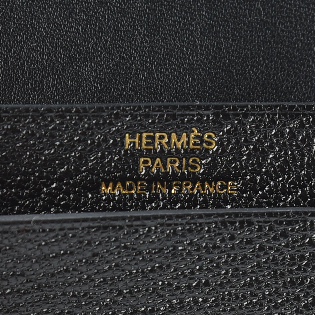 Hermes Chevre Mysore Mini Bearn Wallet Black 6 of 8