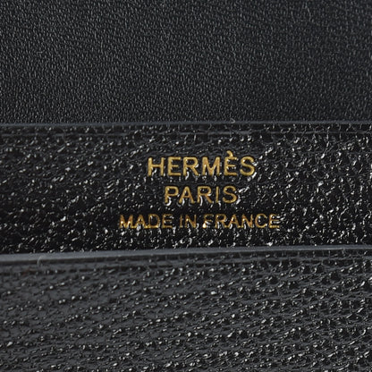 Hermes Chevre Mysore Mini Bearn Wallet Black 6 of 8