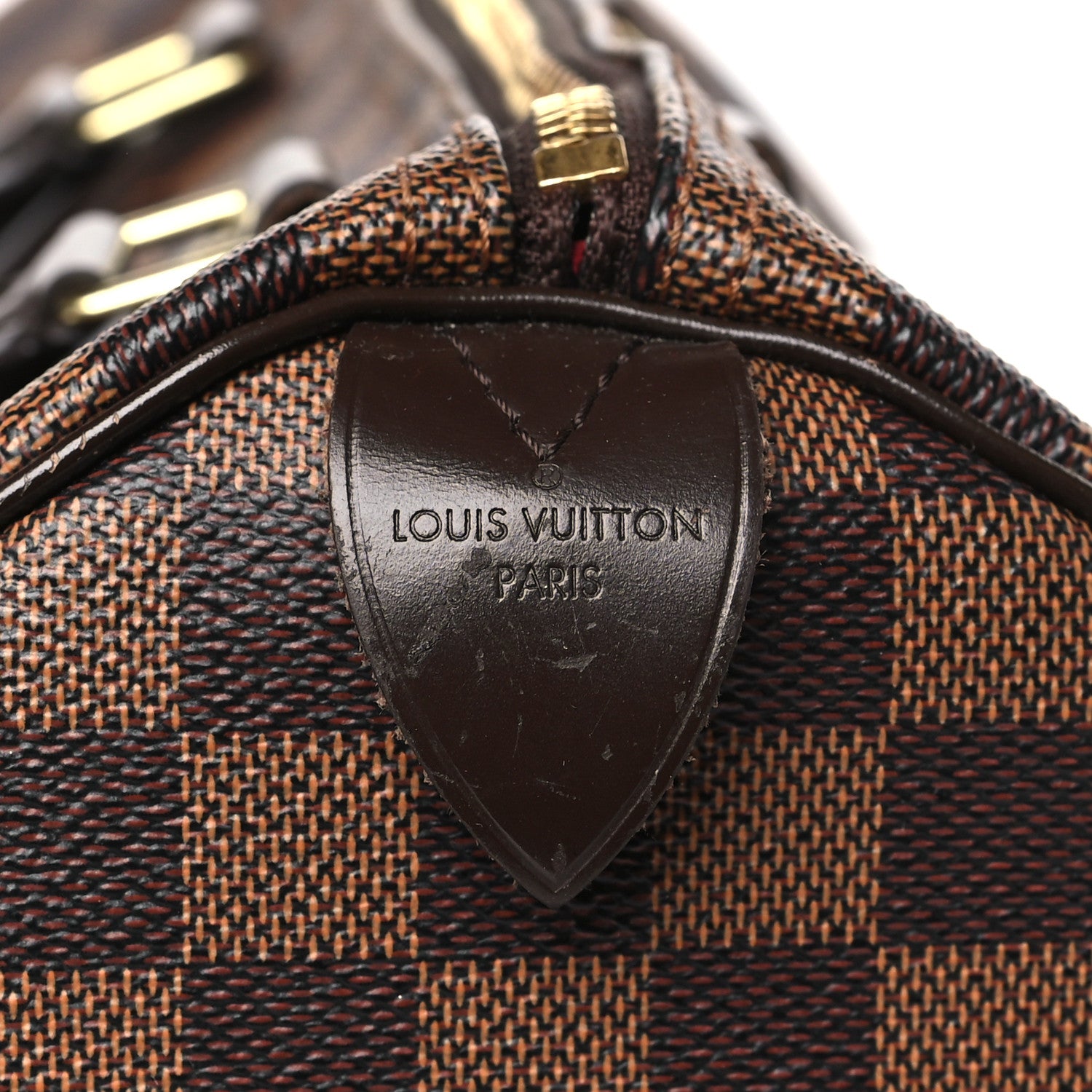 Louis Vuitton Damier Ebene Speedy 30 6 of 9