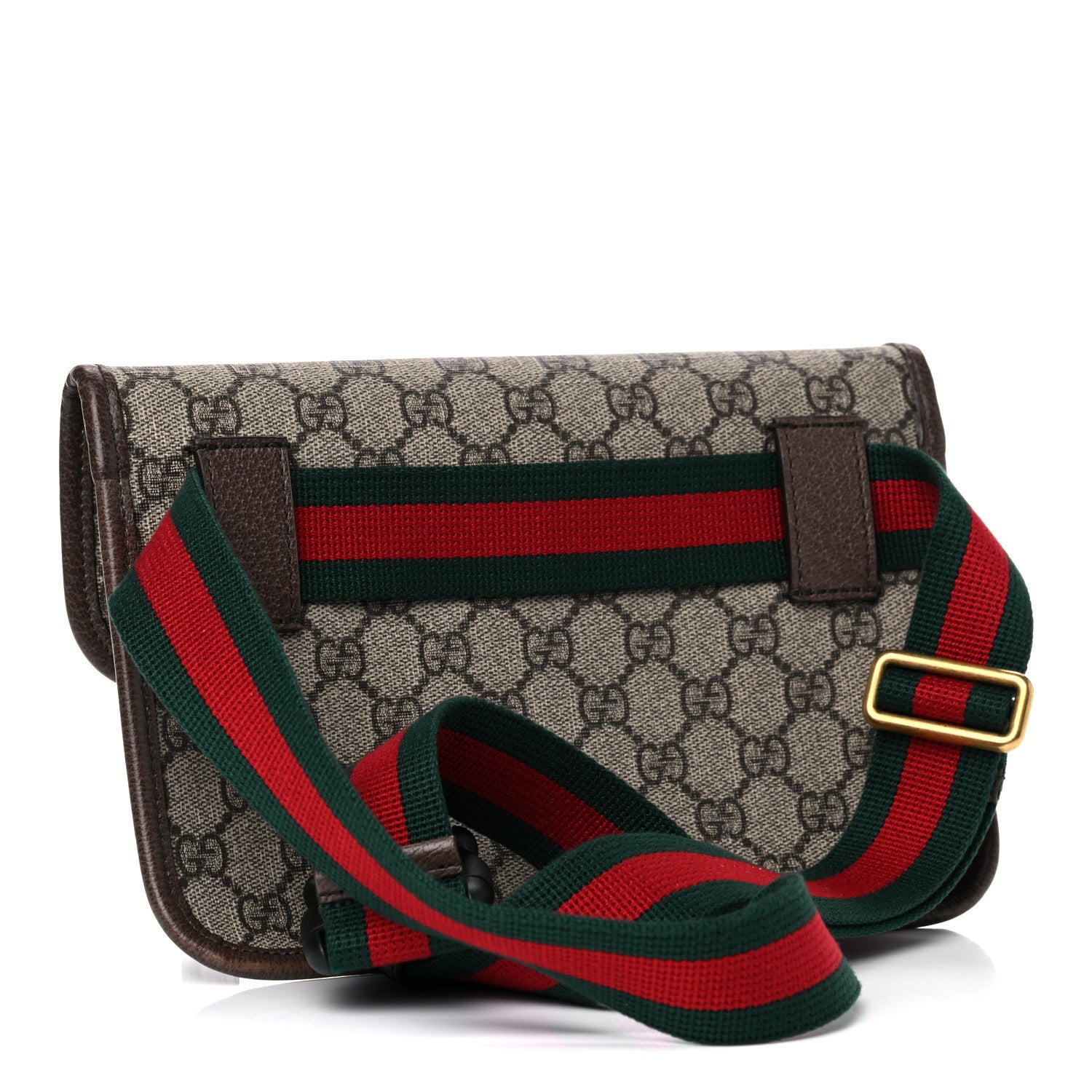 Gucci GG Supreme Monogram Neo Vintage Web Belt Bag Brown 4 of 16