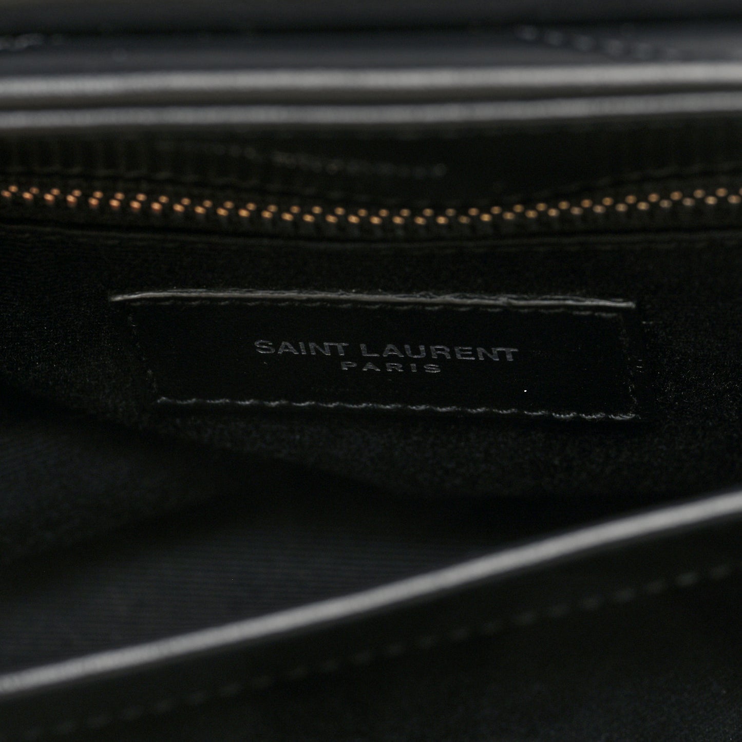 Calfskin Y Quilted Monogram Toy Loulou Crossbody Bag Black