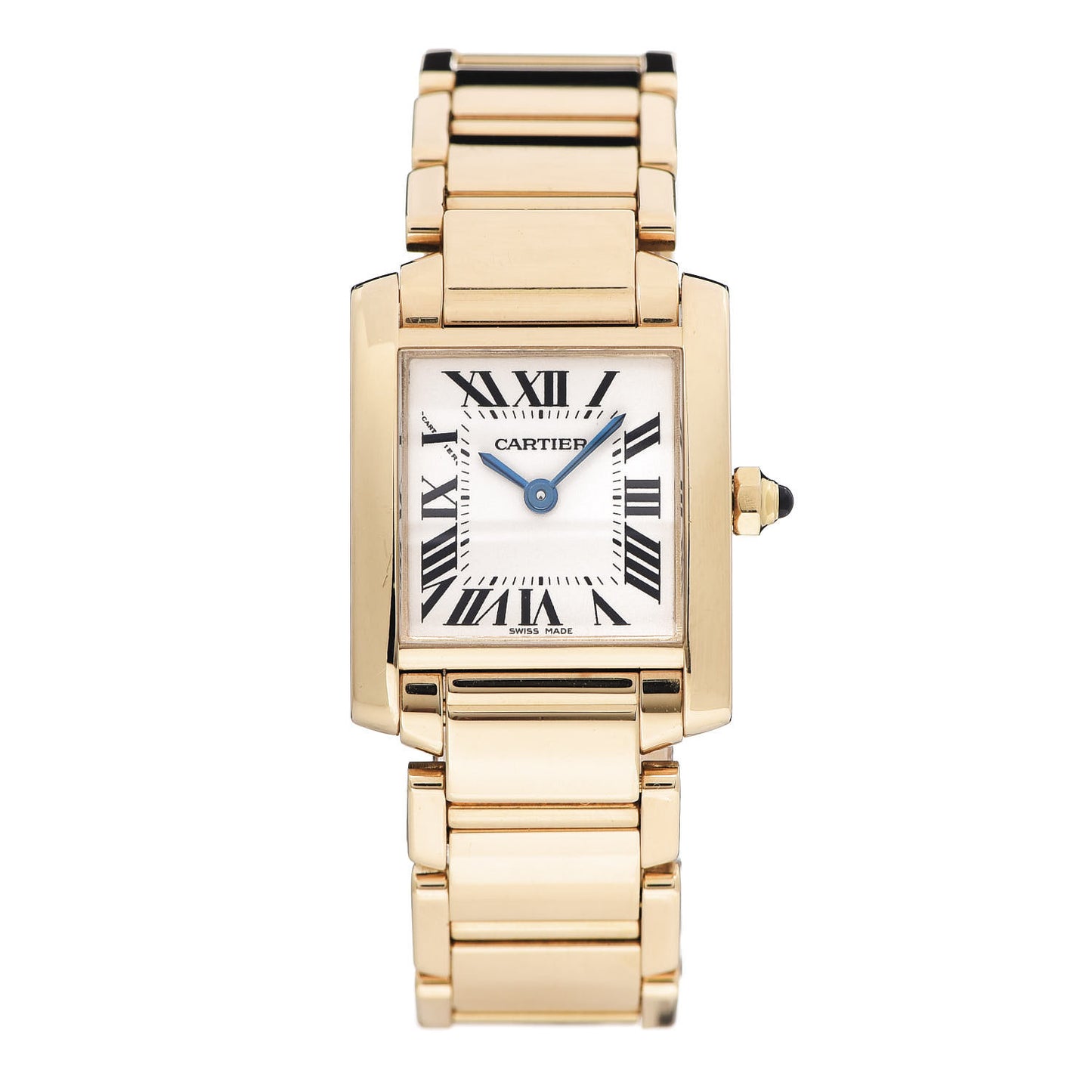 18K Yellow Gold 20mm Tank Francaise Quartz Watch