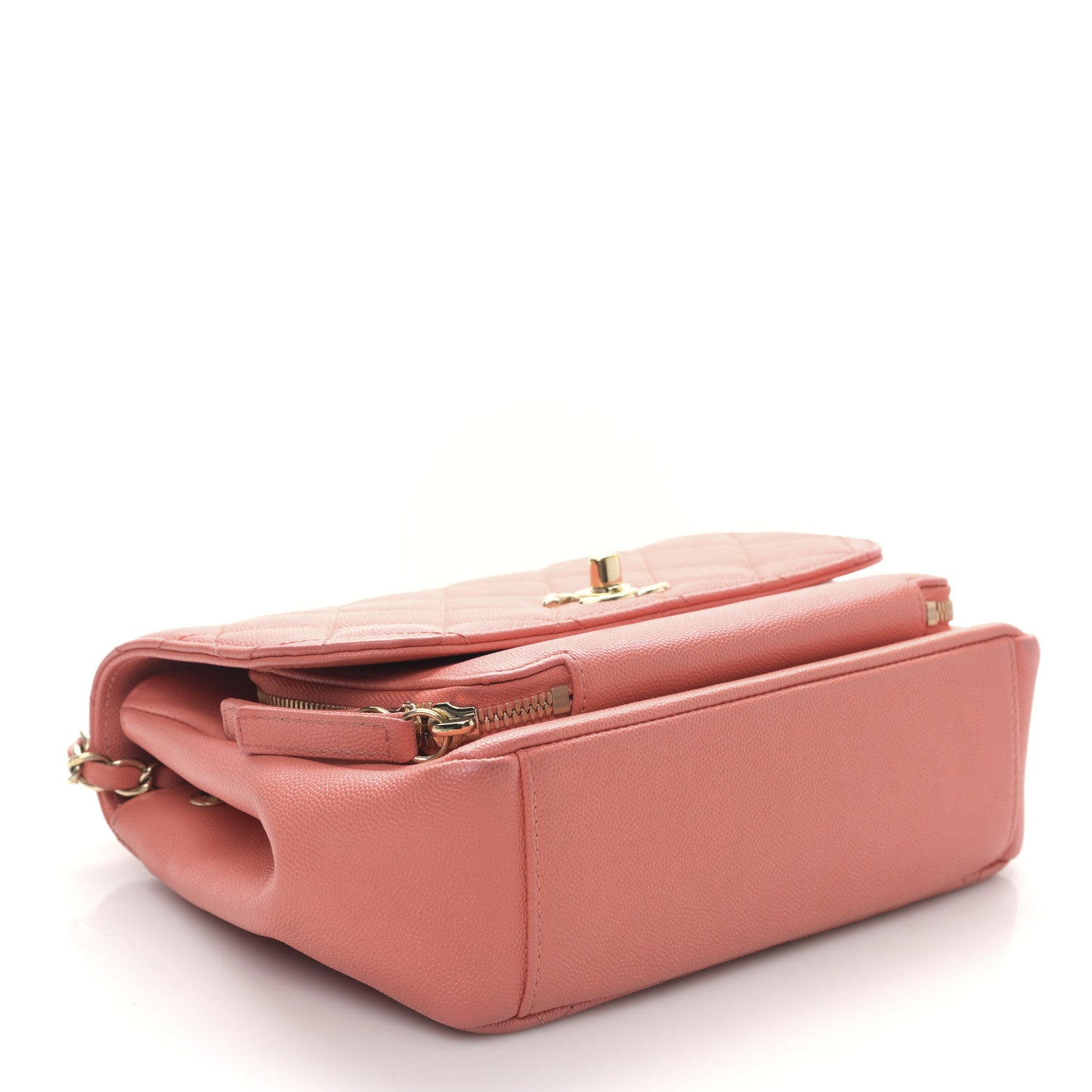 Chanel Caviar Quilted Medium Business Affinity Flap Pink 4 of 10