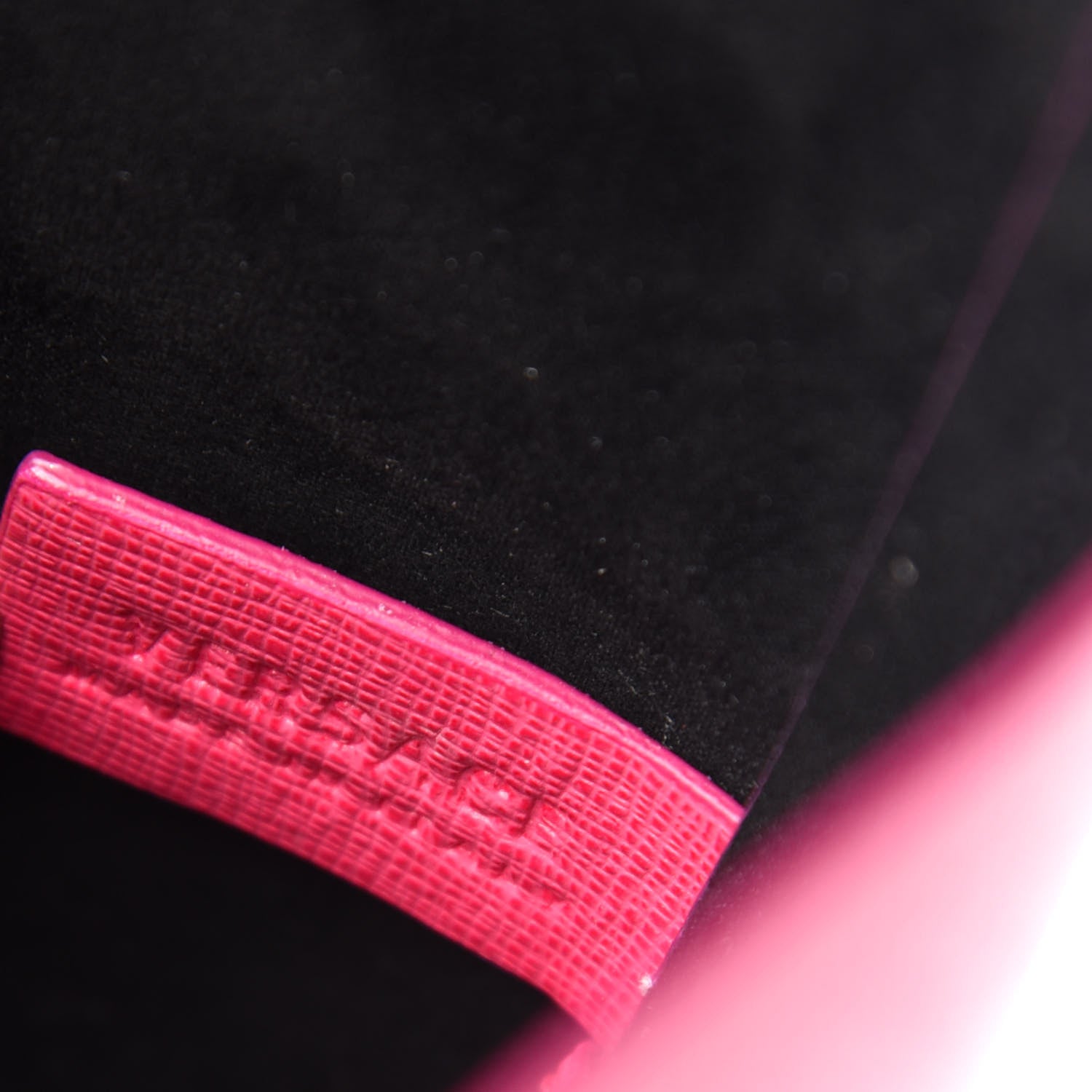 Versace Saffiano Palazzo Medusa Tote Pink 9 of 11