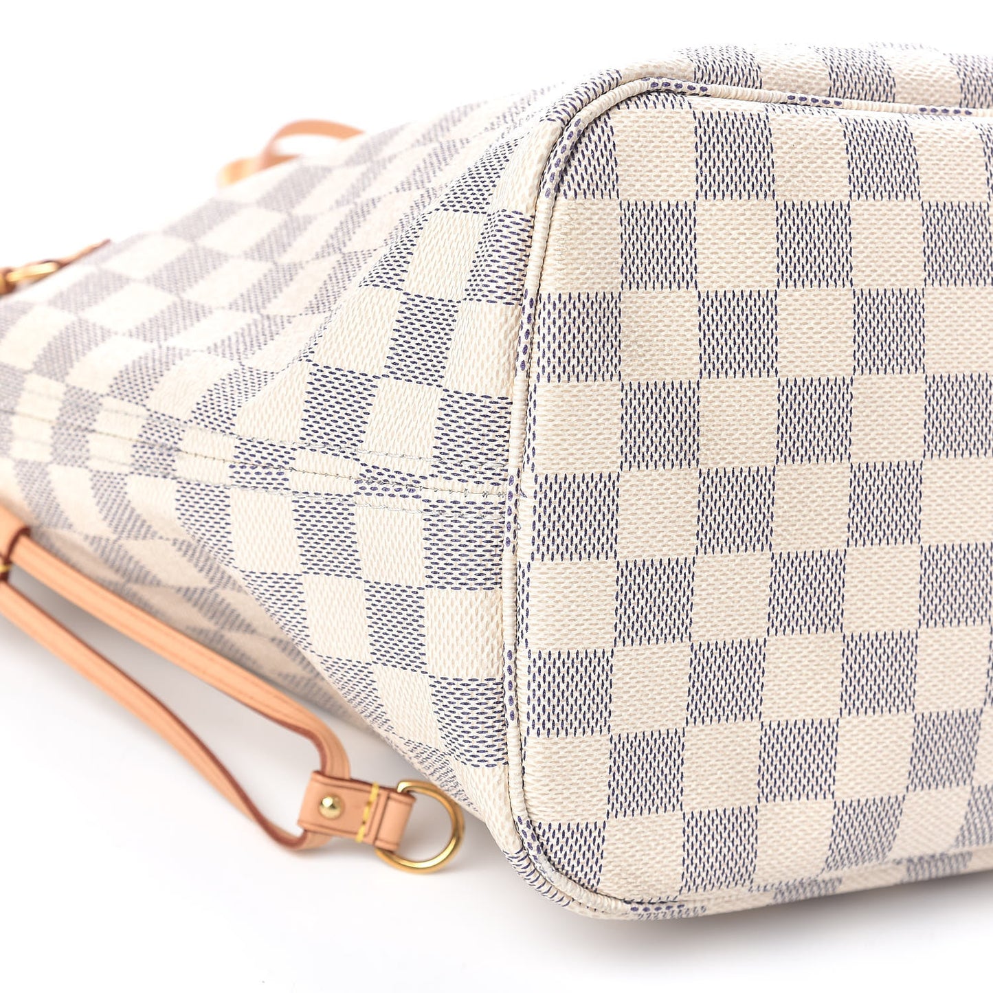 Damier Azur Neo Neverfull MM Rose Ballerine