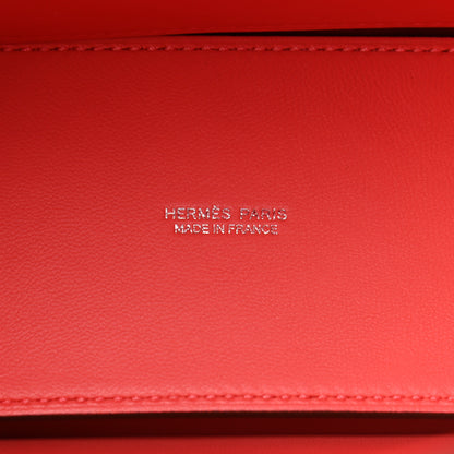 Hermes Ostrich Kelly Danse II Belt Bag Rose Texas 7 of 13