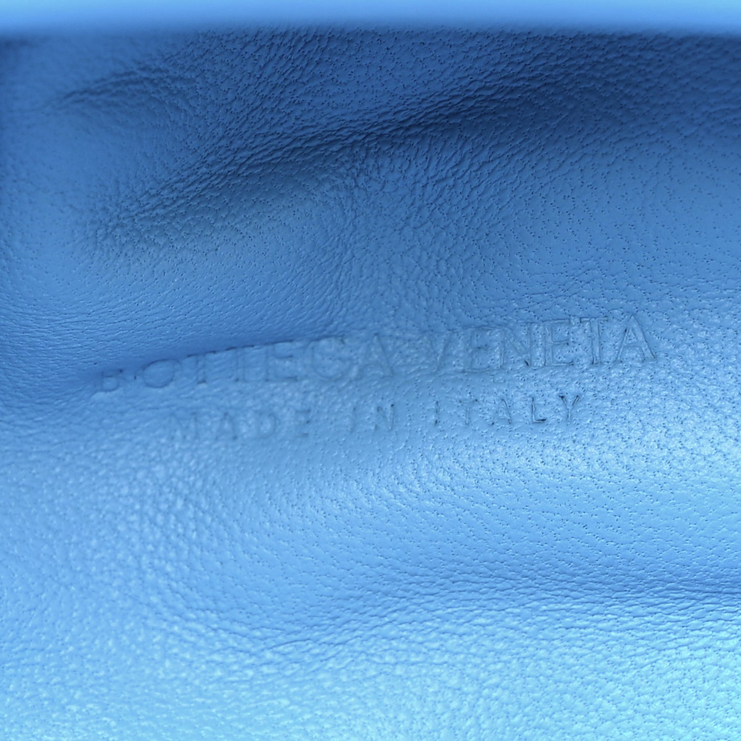 Nappa Intrecciato The Mini Pouch Swimming Pool