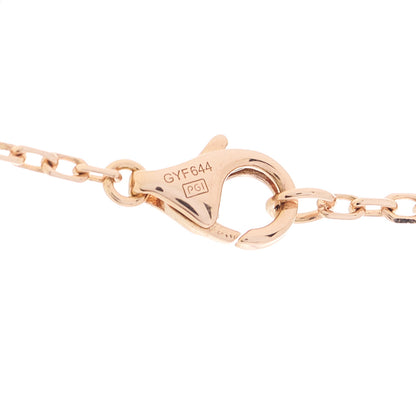 Cartier 18K Pink White Yellow Gold Diamond Trinity Pendant Necklace 3 of 6