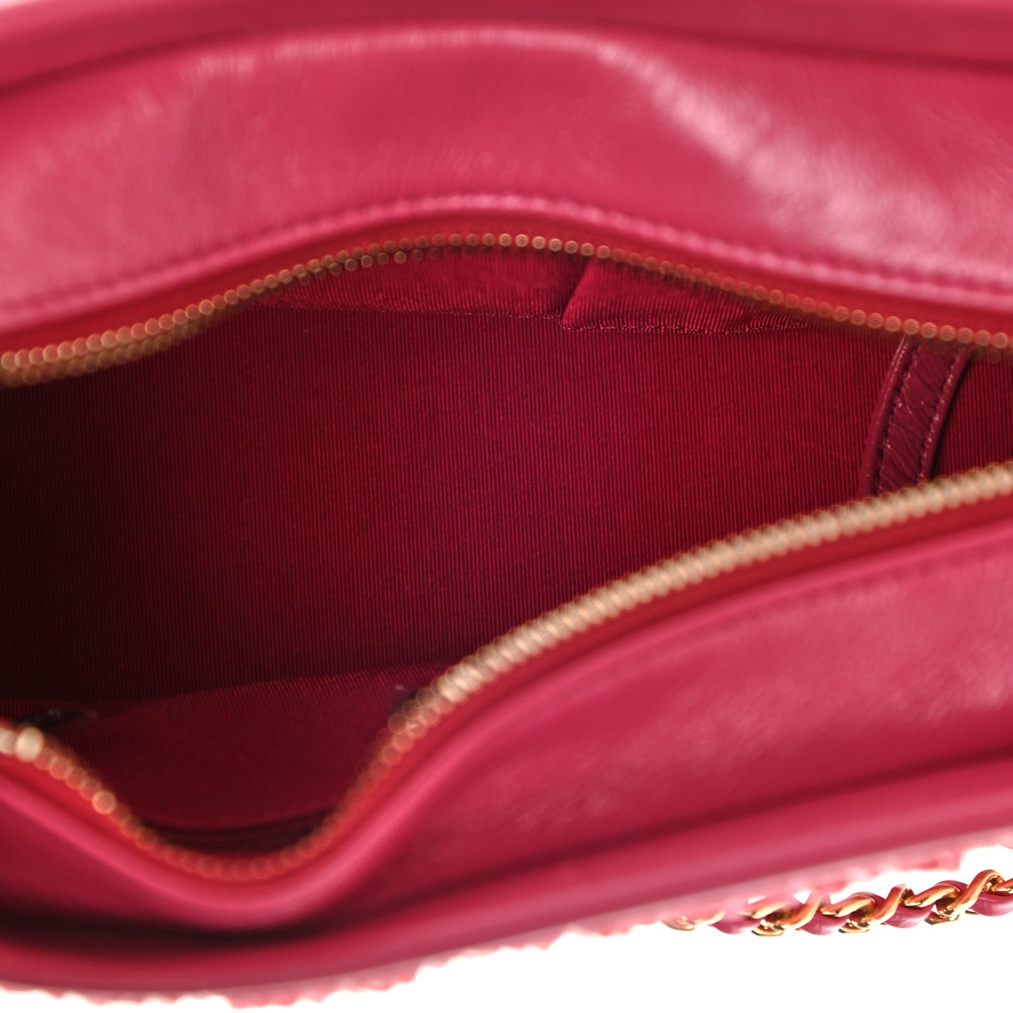 Sequin Calfskin Small Gabrielle Hobo Pink